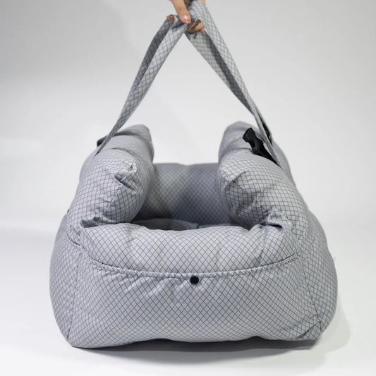 Brushed Fabric Pet Carrier - CAFSPET
