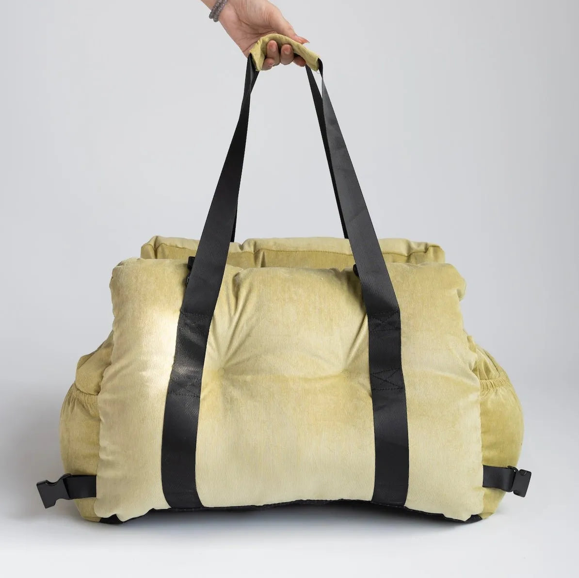Corduroy Fabric Pet Carrier - CAFSPETHR - PET02A - LNGN