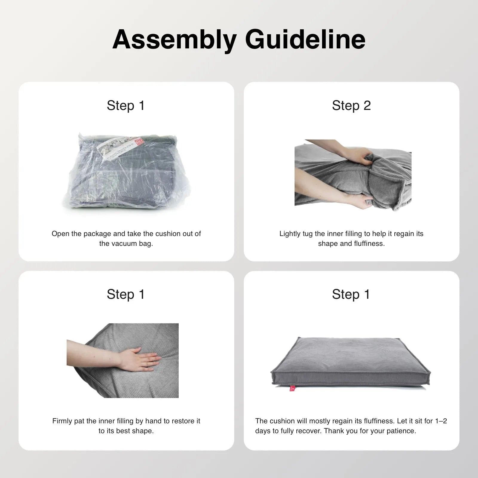Durable Bed Pad - CAFSPETHR - PET23 - LTGY