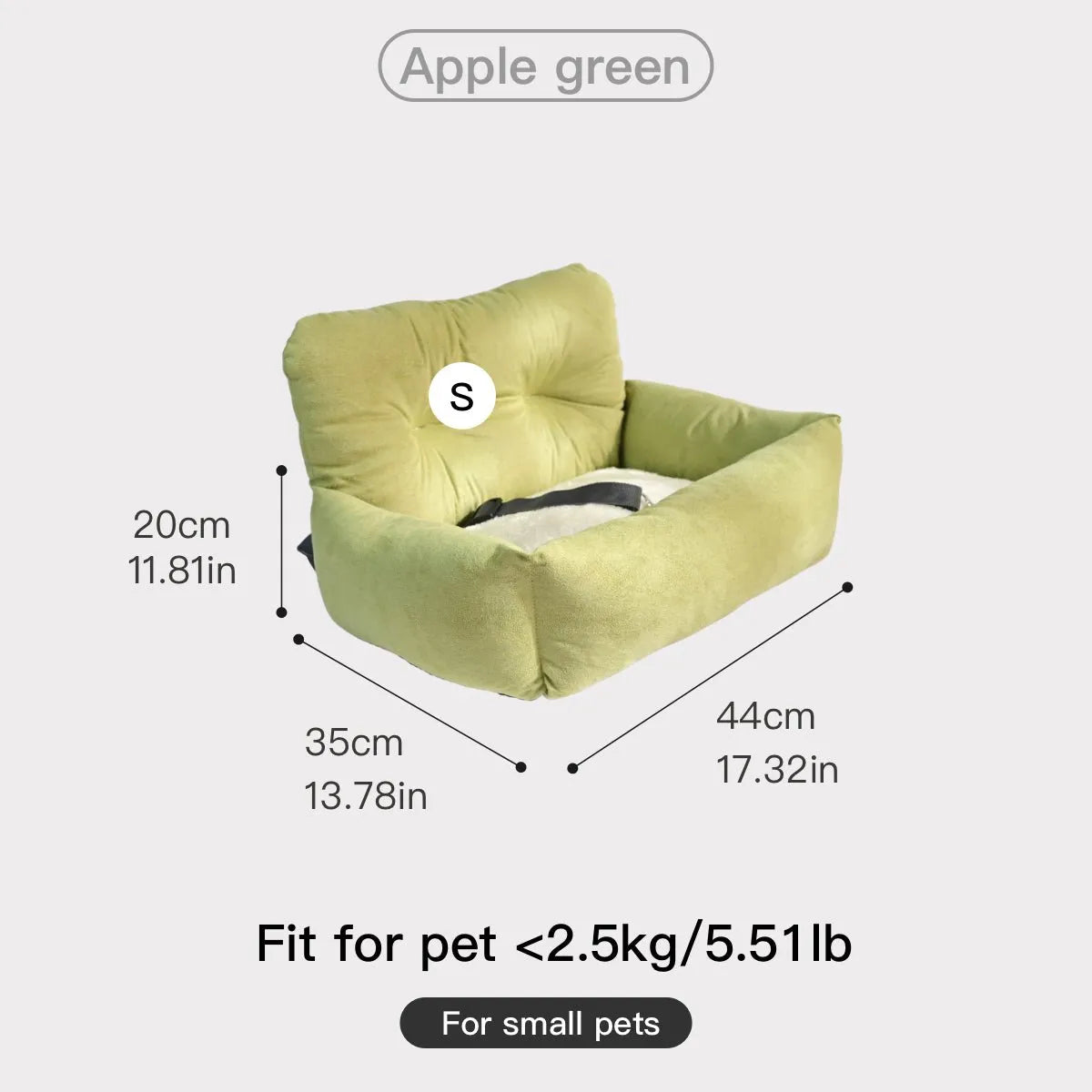 Small Pet Outdoor Travel Bag - CAFSPETHR - PET11A - APGN - S